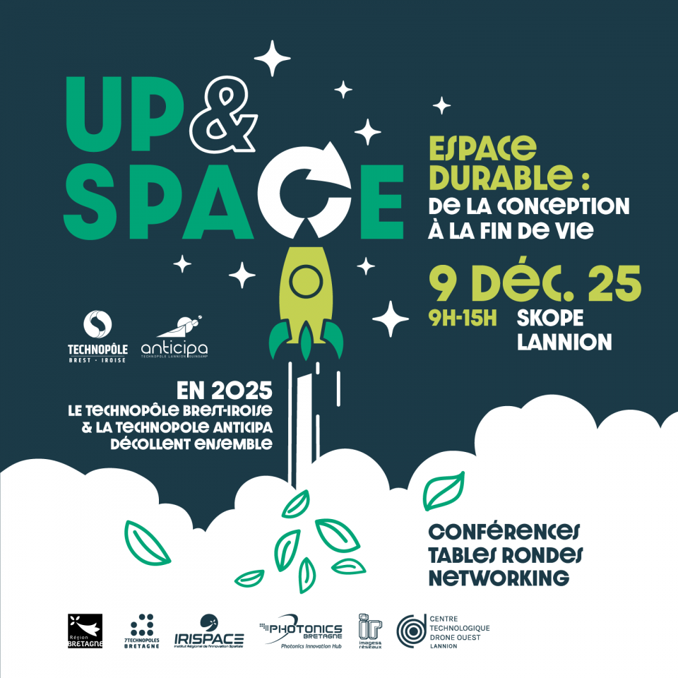 Save the date : Up & Space - Espace Durable de la conception à la fin de vie
