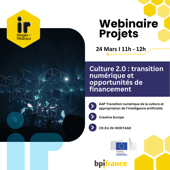 Webinaire Culture 2.0 : Transition numérique et opportunités de financement
