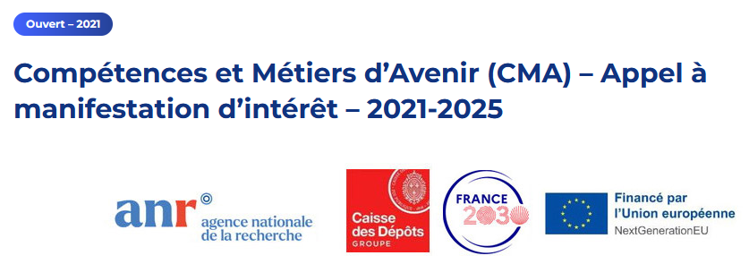 Appel à manifestation d'intérêt ANR/CDC « Compétences et métiers d’avenir » (date de clôture : 31/12/2025)