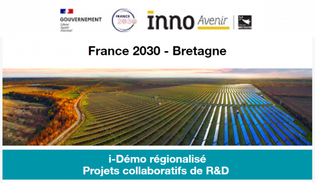 i-Démo régionalisé Projets collaboratifs de R&D (dates de relève : 24 avril 2024 et 29 octobre 2024)